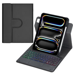Funda de piel para tablet con teclado Blueto...