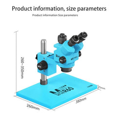 Microscopio trinocular a color MaAnt Sky Eye R60 7-60X