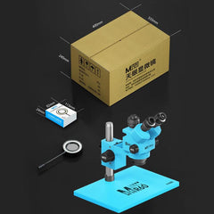Microscopio trinocular a color MaAnt Sky Eye R60 7-60X