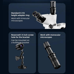 Cámara de microscopio industrial Mega-idea C...
