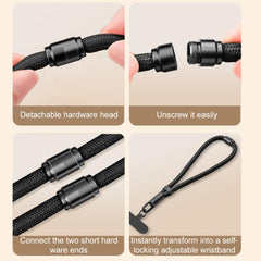Cordón desmontable 3 en 1 antipérdida para teléfono