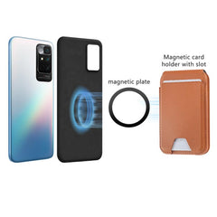 Soporte magnético para teléfono móvil con ranuras para tarjetas