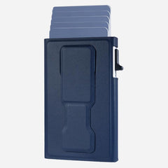 Soporte magnético para teléfono móvil con ranuras para tarjetas
