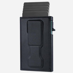 Soporte magnético para teléfono móvil con ranuras para tarjetas