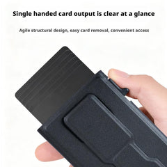 Soporte magnético para teléfono móvil con ranuras para tarjetas