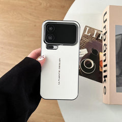 Funda con textura de cuero vegano tejido en ...