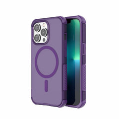 Funda para teléfono híbrida magnética a prue...