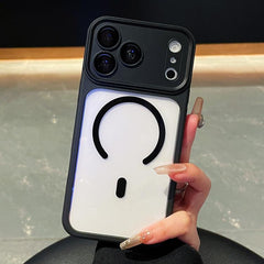Funda magnética transparente para teléfono c...
