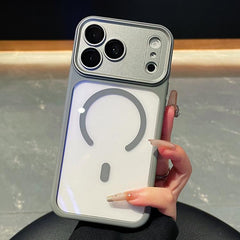 Funda magnética transparente para teléfono c...