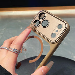 Funda magnética transparente para teléfono c...