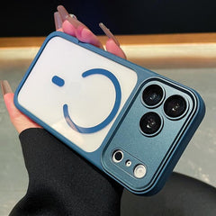 Funda magnética transparente para teléfono c...