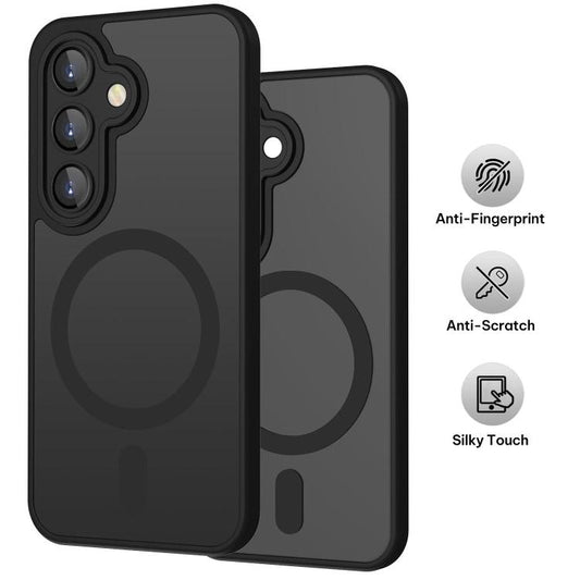 Funda magnética esmerilada con textura de pi...