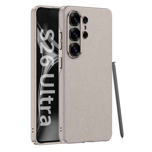 Funda para teléfono GKK de piel vegana curva...