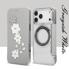 Funda para teléfono de cuero vegano con tarj...