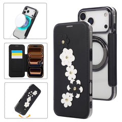 Funda para teléfono de cuero vegano con tarj...