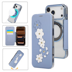 Funda para teléfono de cuero vegano con tarj...