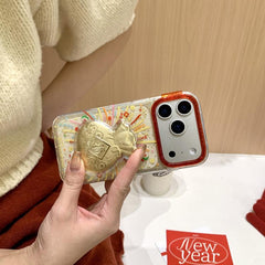 Funda para teléfono con diseño de fuegos art...