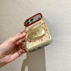 Funda para teléfono con diseño de fuegos art...