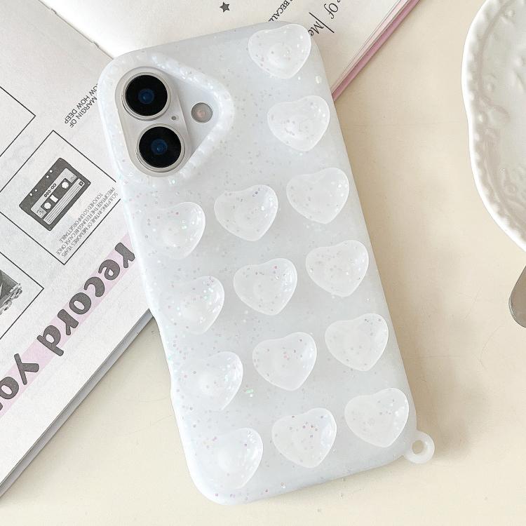 Funda para teléfono translúcida con purpurin...