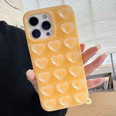 Funda para teléfono translúcida con purpurin...