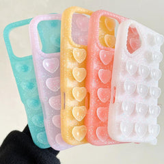 Funda para teléfono translúcida con purpurin...