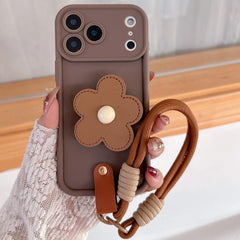 Funda para teléfono de TPU con diseño floral...