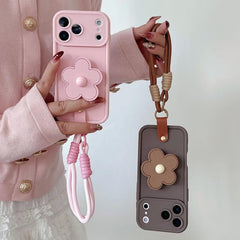 Funda para teléfono de TPU con diseño floral...