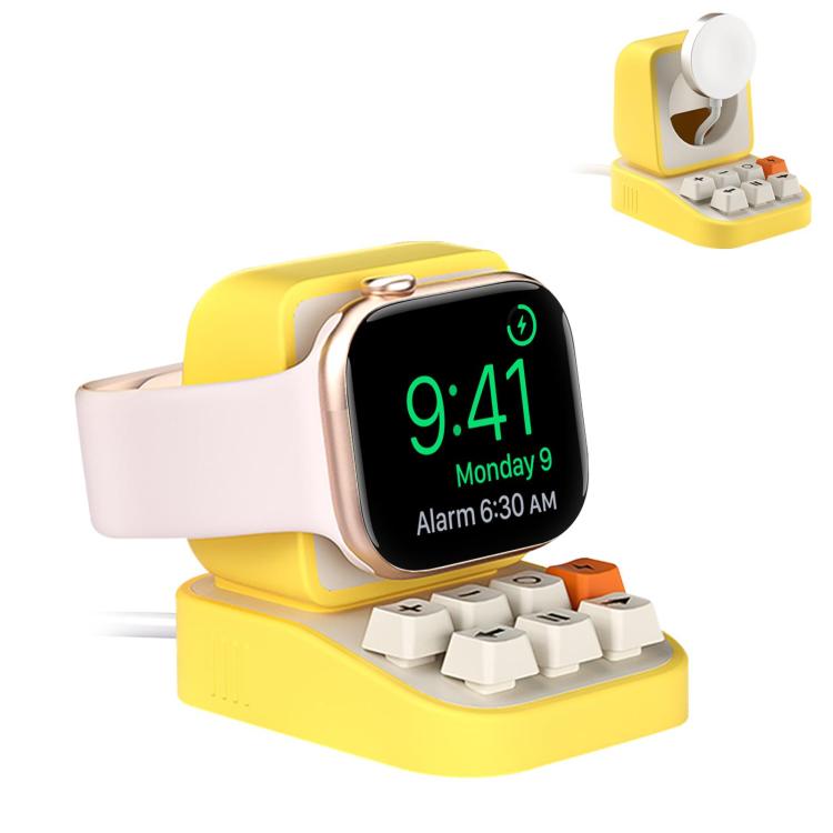 Soporte para reloj inteligente con diseño de máquina de escribir para Apple Watch