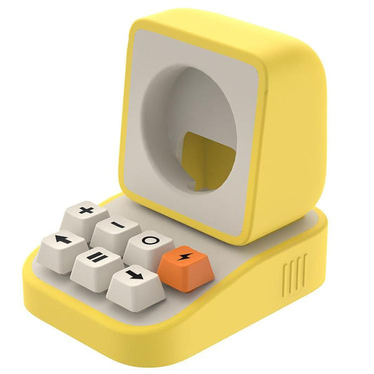 Soporte para reloj inteligente con diseño de máquina de escribir para Apple Watch