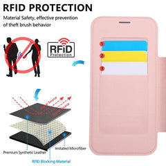 Funda para teléfono de piel vegana con reves...