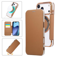 Funda para teléfono de piel vegana con reves...