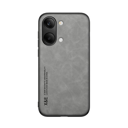 Funda trasera de cuero magnético con tacto d...