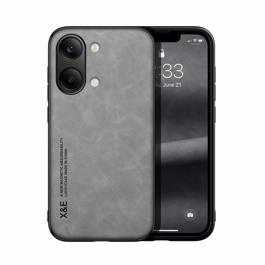 Funda trasera de cuero magnético con tacto d...