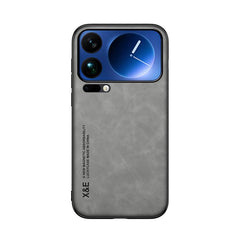 Funda trasera de cuero magnético con tacto d...
