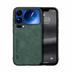 Funda trasera de cuero magnético con tacto d...