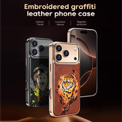 Funda magnética para teléfono con escudo de ...
