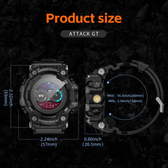 Reloj inteligente resistente LOKMAT ATTACK GT