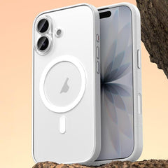 Funda magnética para teléfono de cuero vegan...