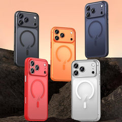 Funda magnética para teléfono de cuero vegan...