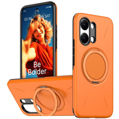 Funda híbrida de TPU y PC con soporte girato...