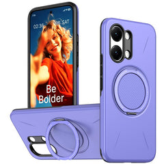 Funda híbrida de TPU y PC con soporte girato...