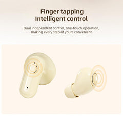 Auriculares Bluetooth intrauditivos SK35 de cuatro orejas.