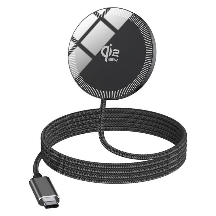 Cargador inalámbrico magnético de 25 W con interfaz tipo C