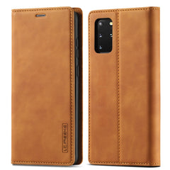 LC.IMEEKE Estuche de cuero de PU + TPU mate ...