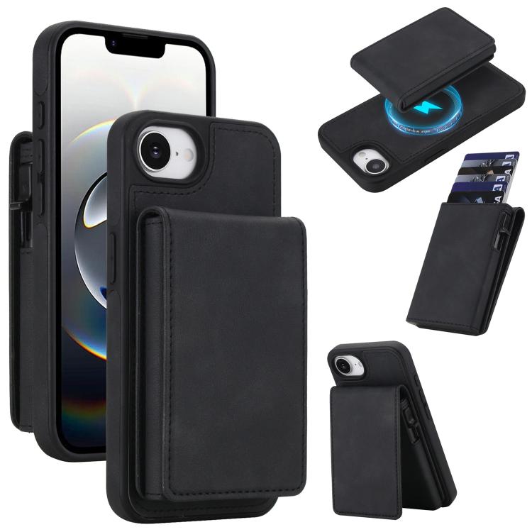 Funda magnética RFID para teléfono con tarje...