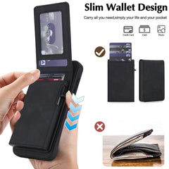 Funda magnética RFID para teléfono con tarje...
