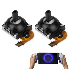 1 par de joysticks analógicos con efecto Hal...