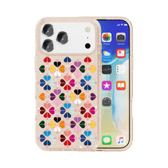 Funda para teléfono con diseño de corazón ro...