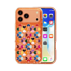 Funda para teléfono con diseño de corazón ro...