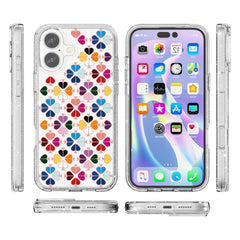 Funda para teléfono con diseño de corazón ro...